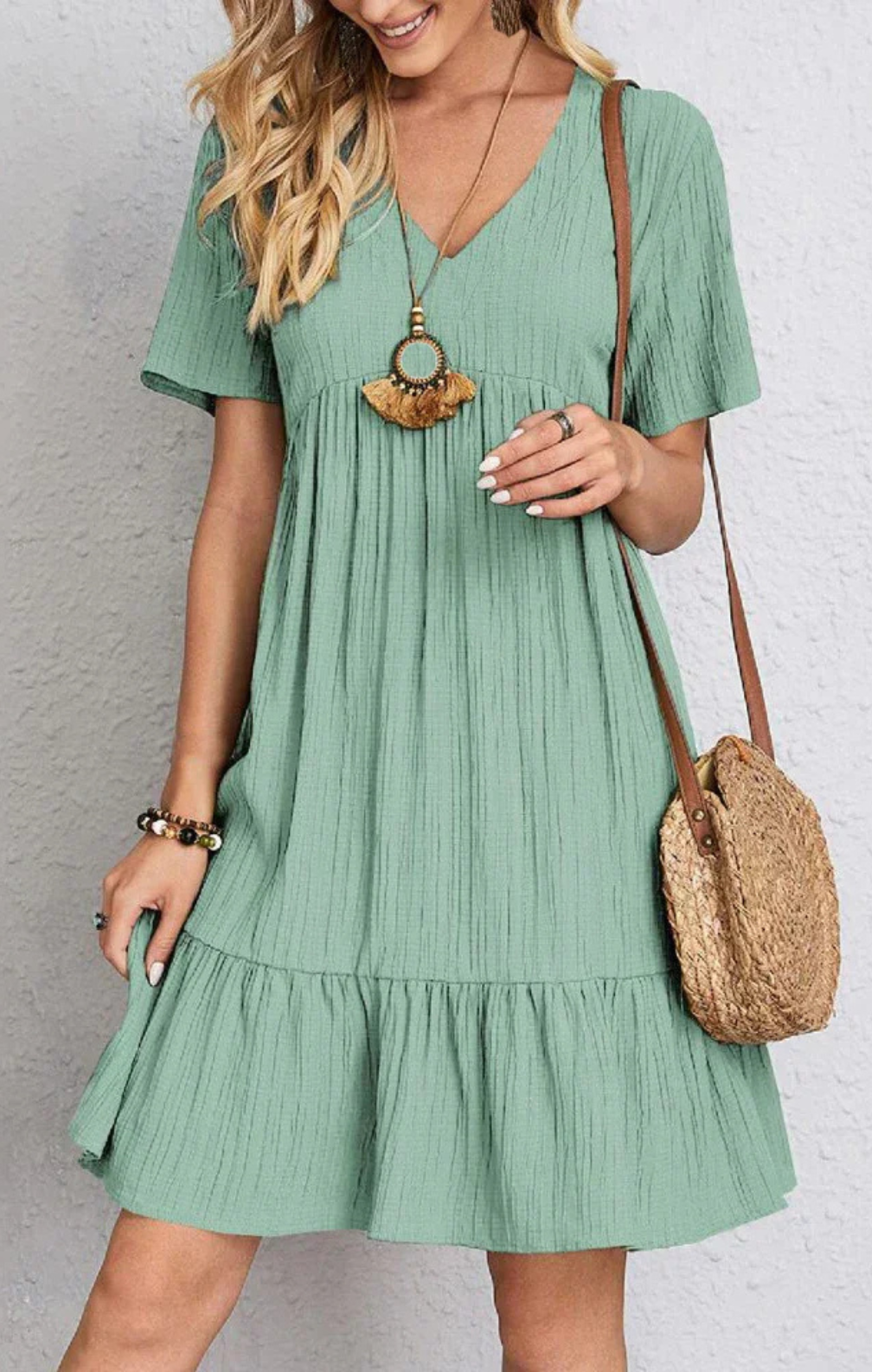 LB | Mareike Boho mini sukienka