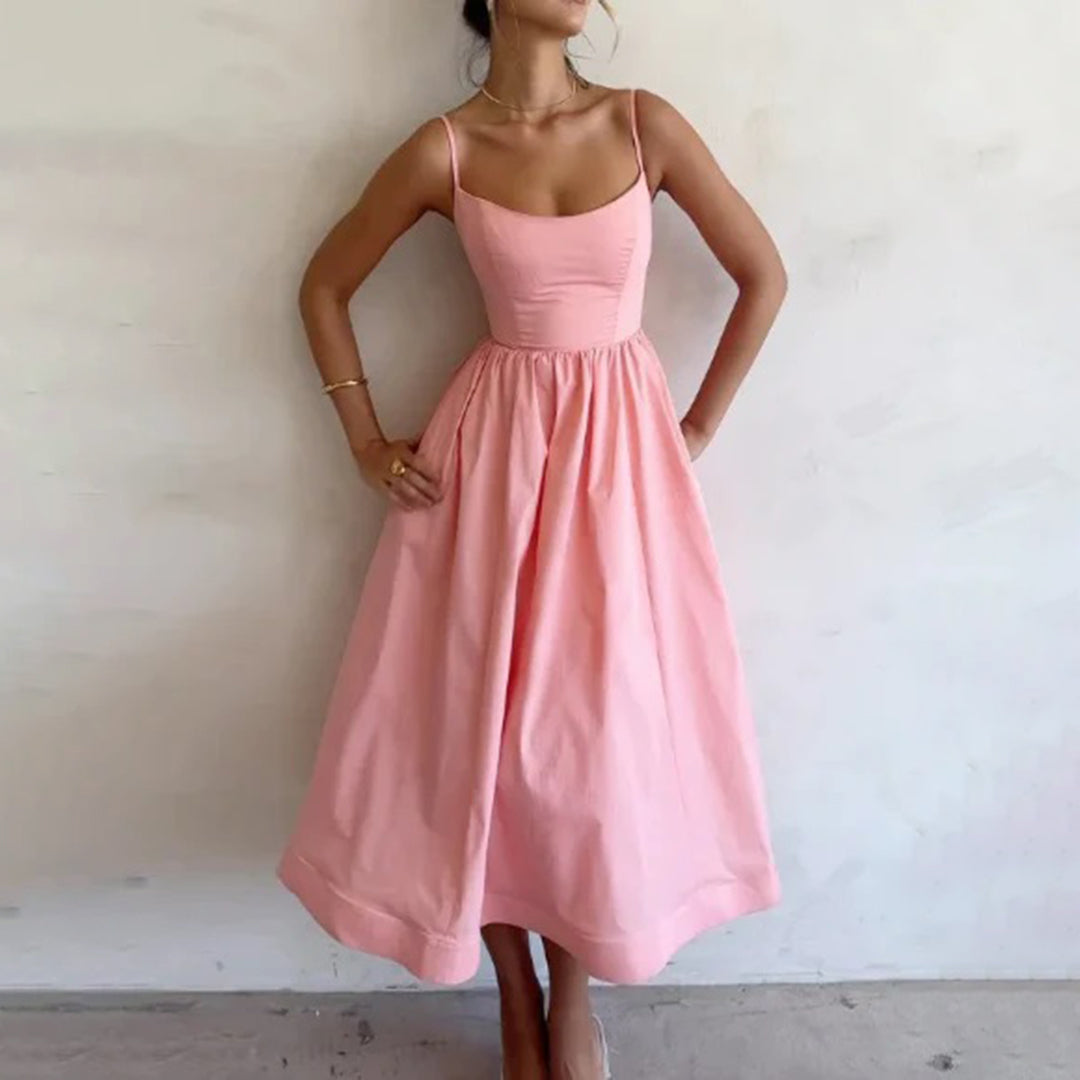 LB | Wygodna i elegancka sukienka midi