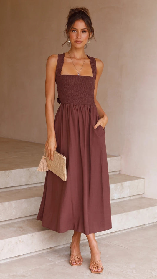 LB | ELEGANCKA SUKIENKA MAXI