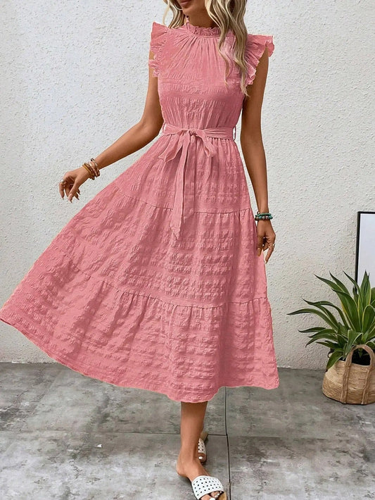 LB | Elegancka sukienka midi dla kobiet