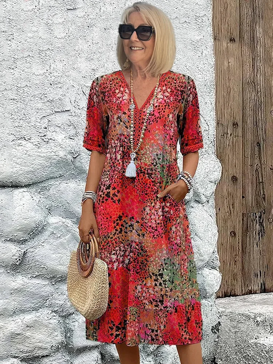 LB | Florencia Vibrant sukienka midi