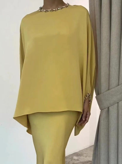 LB | Beztroska i elegancka sukienka zimowa
