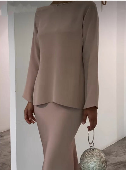 LB | Beztroska i elegancka sukienka zimowa