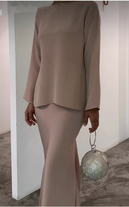 LB | Beztroska i elegancka sukienka zimowa
