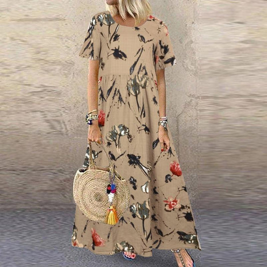 LB | "Zea" designerska sukienka maxi